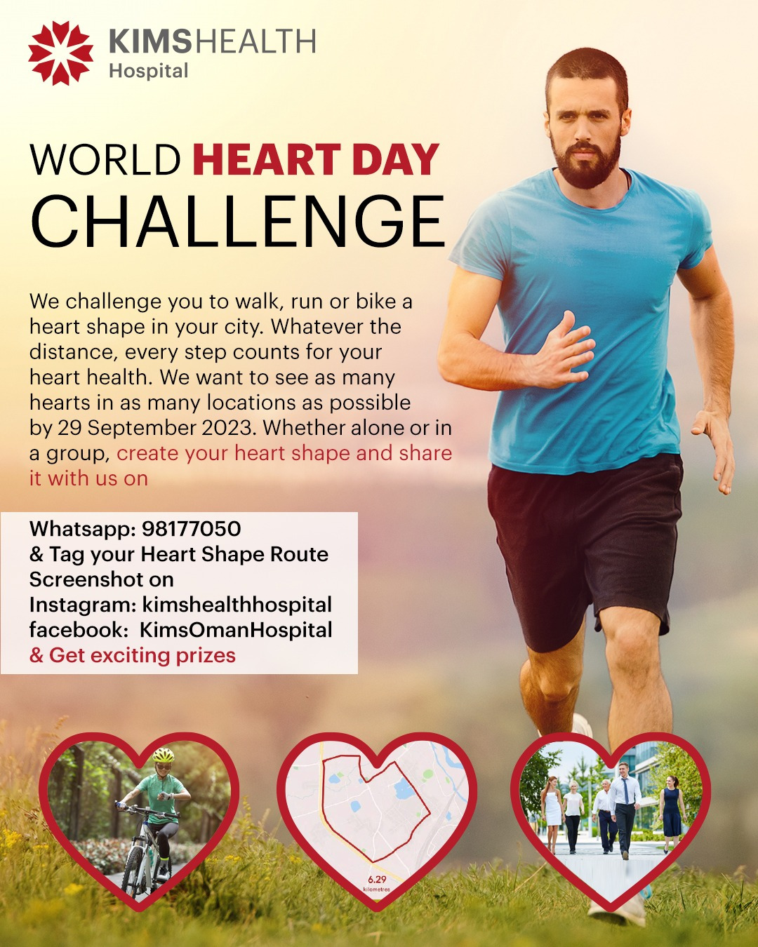 World Heart Day --KIMSHEALTH Oman Hospital